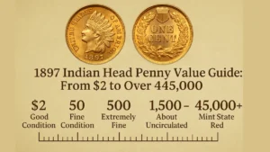 1897 Indian Head Penny Value Guide: From $2 to Over $45,000