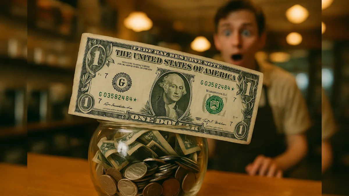 Rare $1 Star Note Discovered in Tip Jar Becomes a Collector’s Treasure
