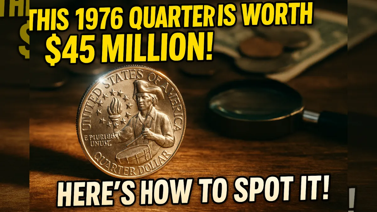 This 1976 Quarter Is Worth $45 Million – Here’s How to Spot It!