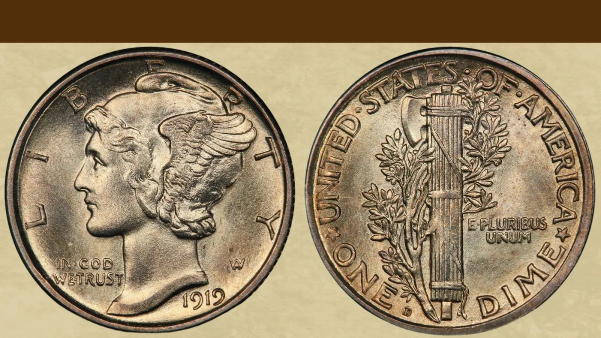 The 1919 Mercury Dime Worth Up to $150,000, Still in Circulation
